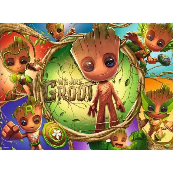 Ravensburger - Marvel Groot Puzzle 100pc