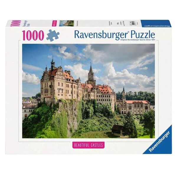 Ravensburger Beautiful Castles Sigmaringen Castle Germany 1000 Piece Jigsaw Puzzle