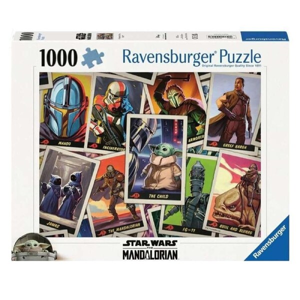 Ravensburger Star Wars Mandolorian In Search of the Child 1000 Piece Jigsaw Puzzle