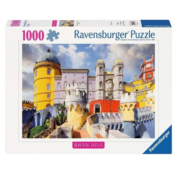 Ravensburger Beautiful Castles National Palace of Pena Portugal 1000 Piece Jigsaw Puzzle