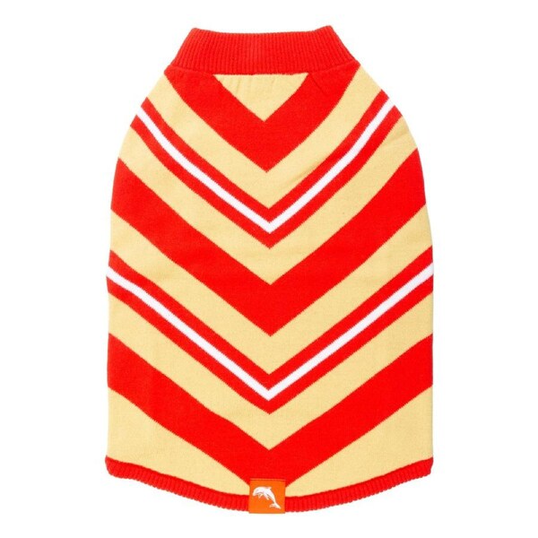 Dolphins NRL Team Colour Dog Jumper Size Medium