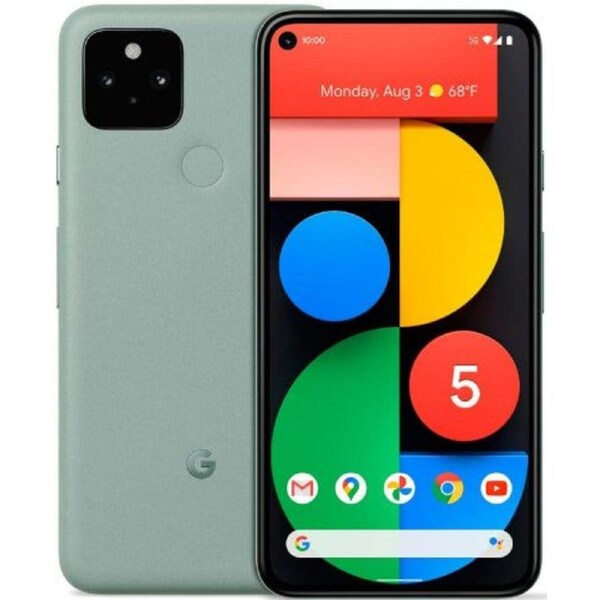 Google Pixel 5 - 128GB - Sorta Sage - Refurbished (Excellent Condition)