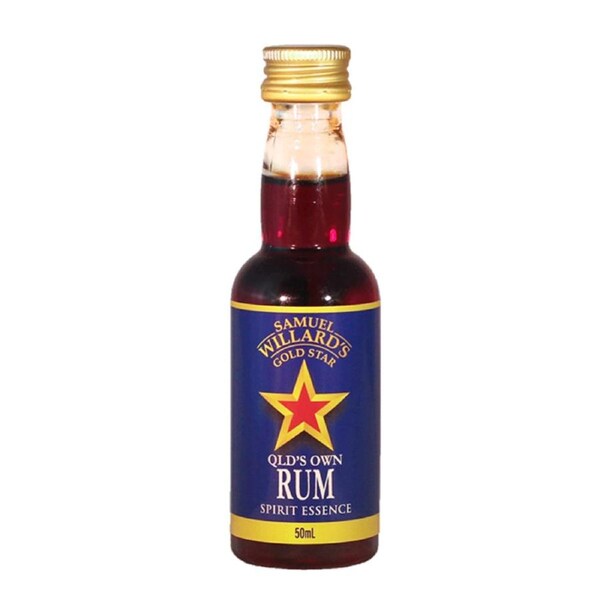 Samuel Willards Gold Star Rum - QLD's Own Homebrew Spirit Distilling Essence Flavouring Home Brewing