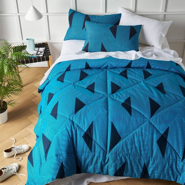 Accessorize Aster Washed Cotton Comforter Set King