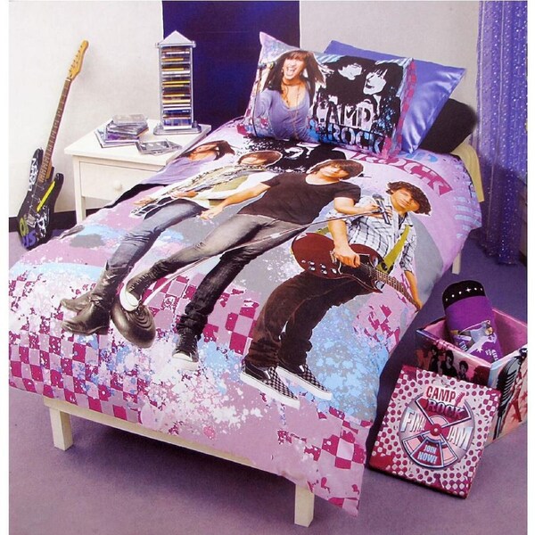 Disney Camp Rock Rockstar Quilt Cover Set Single