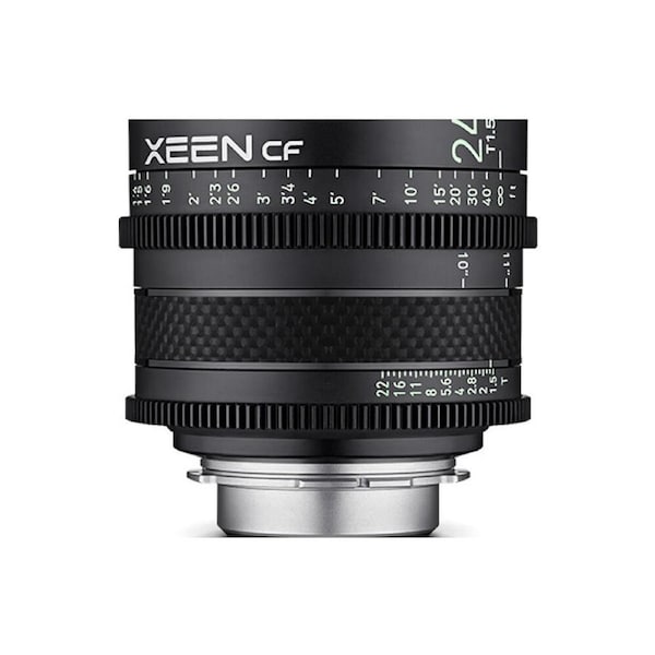 Xeen 24mm T1.5 Cinema Photo Camera Lens Accessory For CF Sony FE Mount Black