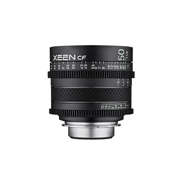 Xeen 50mm T1.5 Cinema Photo/Video Camera Lens Accessory CF PL Mount Black