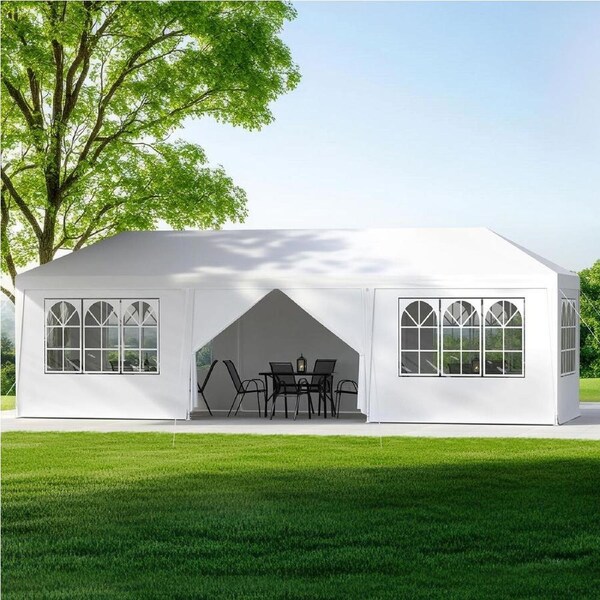 3x9m Gazebo ALFORDSON Outdoor Party Portable Marquee Side Wall White