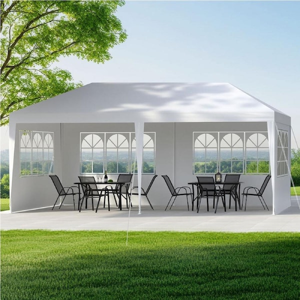 3x6m Gazebo ALFORDSON Outdoor Marquee Party Portable Side Wall White