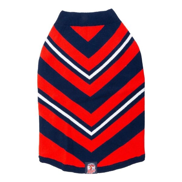 Sydney Roosters NRL Team Colour Dog Jumper Size Medium