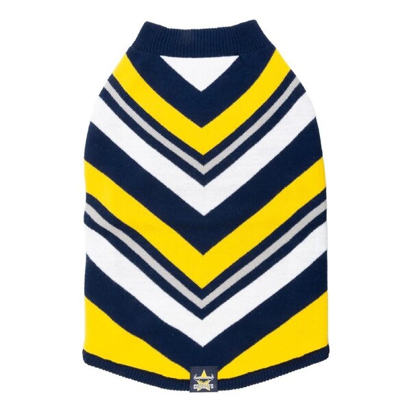 North Queensland QLD Cowboys NRL Team Colour Dog Jumper - Size Large
