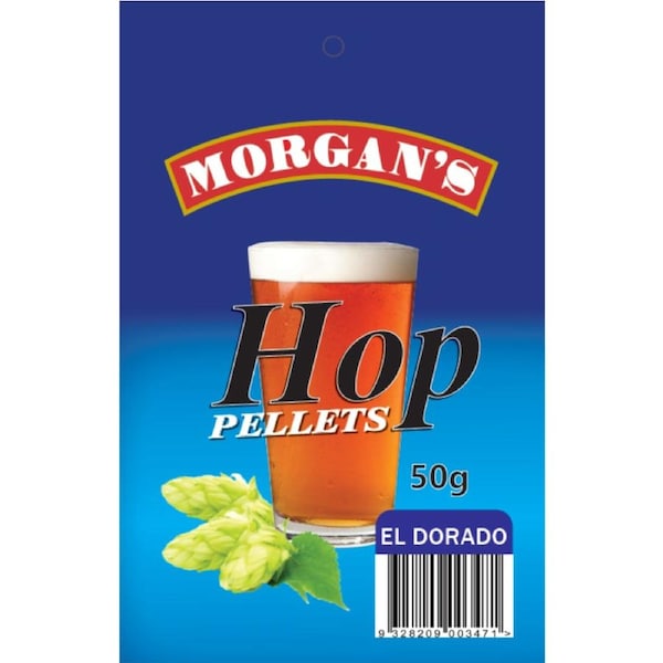 Morgan's Hop Pellets El Dorado Homebrewing Beer Brewing 50g Pack