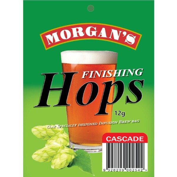 Morgan's Finishing Hops Cascade Homebrewing Beer Brewing 12g Pack
