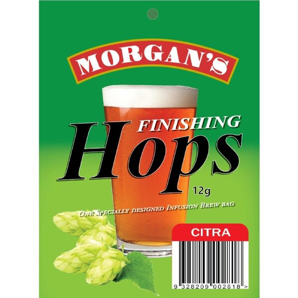 Morgan's Finishing Hops Citra Homebrewing Beer Brewing 12g Pack