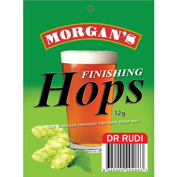 Morgan's Finishing Hops Dr Rudi Homebrewing Beer Brewing 12g Pack