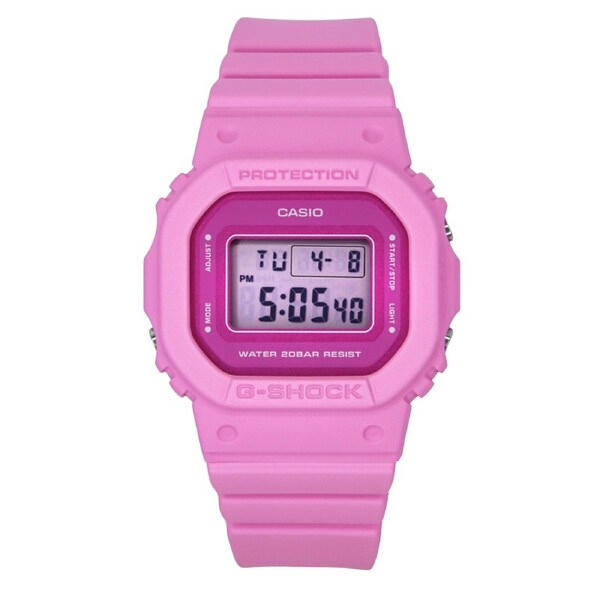 Casio G-Shock Digital Multi-Function Alarm Flash Alert Backlight Bio-Based Resin GMD-S5610PP-4 200M Women's Watch