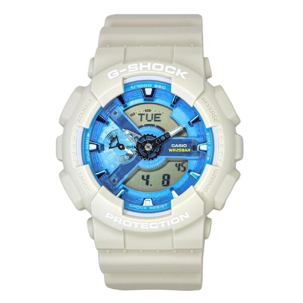 Casio G-Shock Analog Digital Bio-Based Resin Shock Resist Alarm Timer Stopwatch GA-110AS-5A 200M Men's Watch