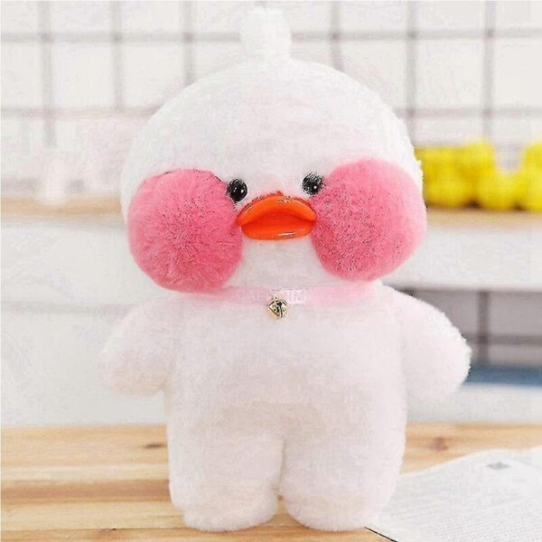 Girl Duck Plush Toy With Clothes Plush Toy-White