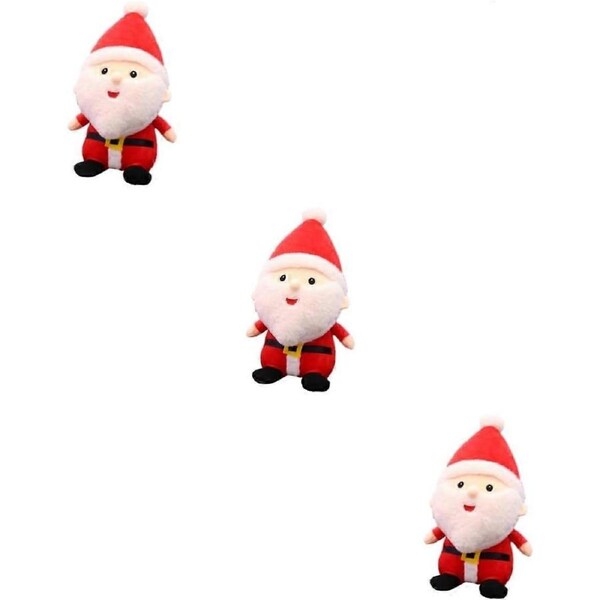 3pcs Elk Plush Toy Santa Stuffed Plush Santa Toy Stuffed Sloth Plush Toy Plush Animals Lovely Toy Doll Toy Plush Doll Toy Baby Accessories Christmas P
