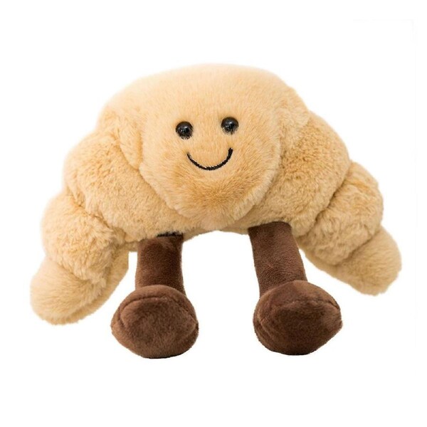 Croissant Plush Toy Bread Plush Toy Food Plush Pillow Cute Plush Stuffed Toy No.7838