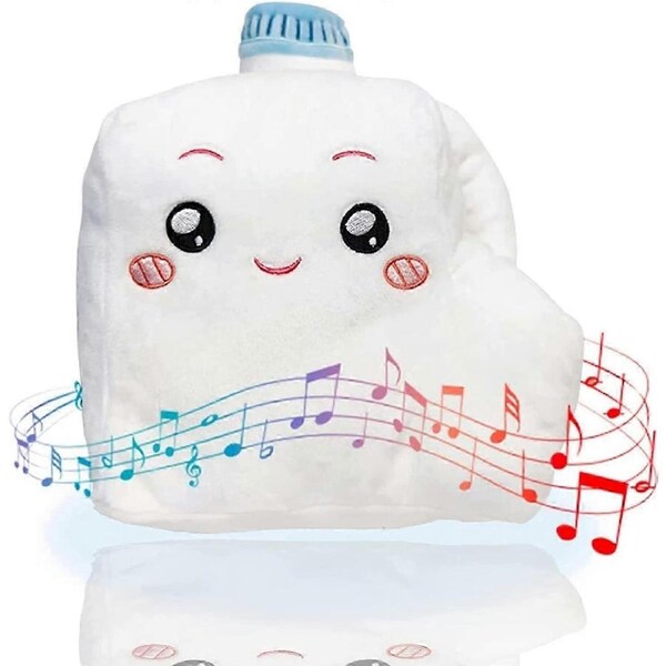 Milk Plush Toy,New Milky Plush Toy with Singing Voice Box,Soft Stuffed Plush Toy for Friends and Fans