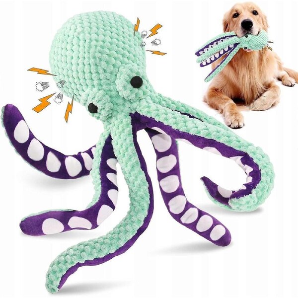 Dog Plush Toy Ragi Plush Squeaky Toys For
