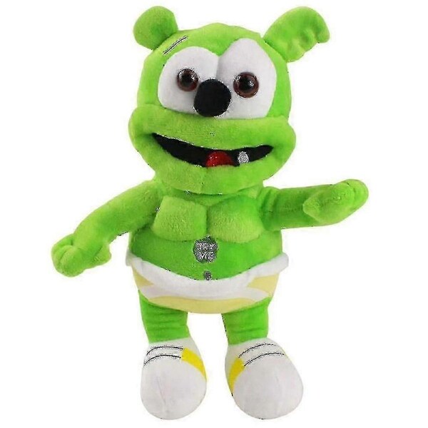 Singing I Am A Gummy Bear Musical Gummibar Soft Plush Doll Teddy Toy