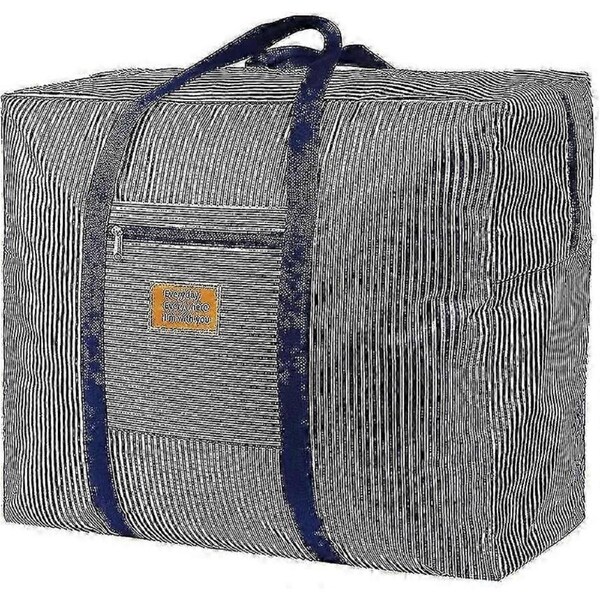 Storage Bags With Zips, Duvet Storage Bag, Large Storage Bags For Clothes, Bedding, Quilt, Blankets, Moving, Made Of Better, Comfortable Andblue Fabri