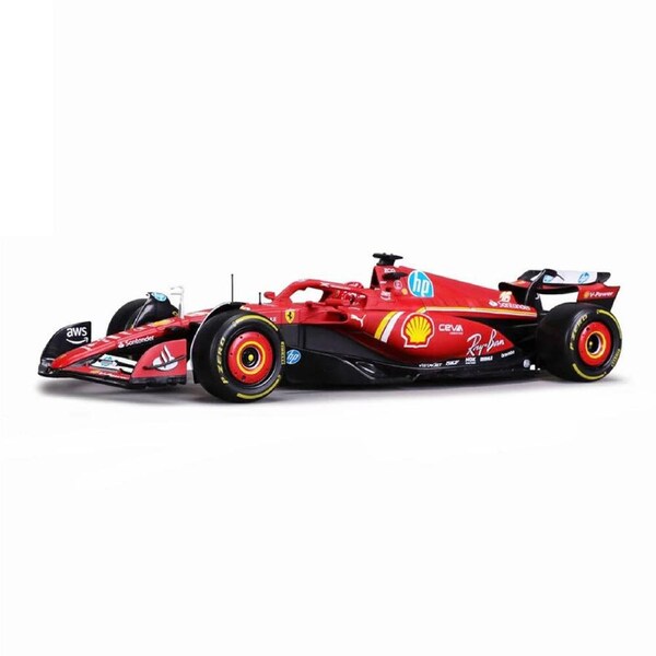 Bburago 1:18 Scale Formula Racing 2024 F1 Ferrari SF-24 #16 Leclerc Model Car