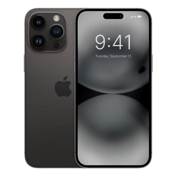 Apple iPhone 14 Pro Max - 256GB - Space Black - Refurbished (Excellent Condition)