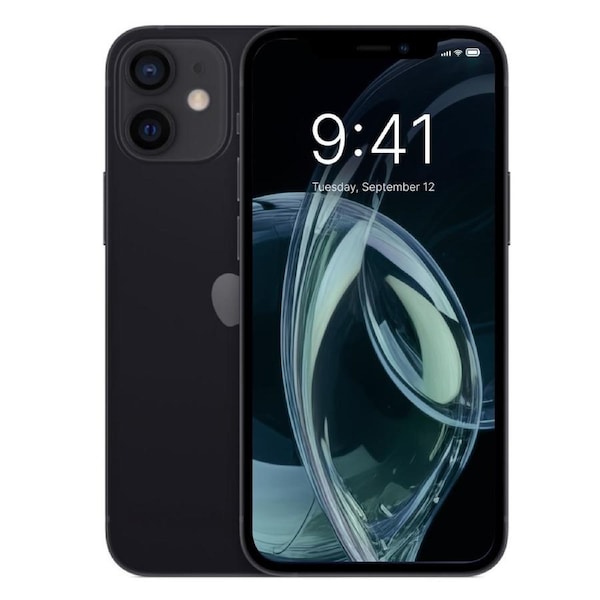 Apple iPhone 12 - 64GB - Black - Refurbished (Excellent Condition)