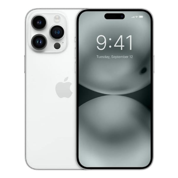 Apple iPhone 14 Pro - 1TB - Silver - Refurbished (Excellent Condition)