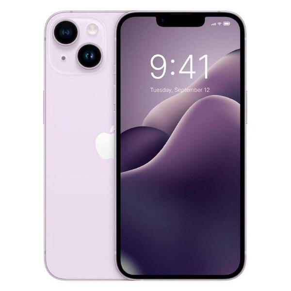 Apple iPhone 14 - 512GB - Purple - Refurbished (Premium Condition)