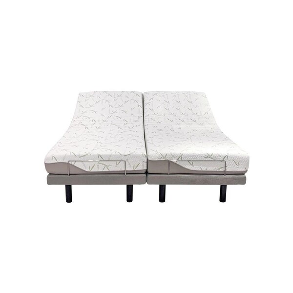 ComfortPosture Super King Electric Adjustable Bed German OKIN motors, with Memory foam Mattresses