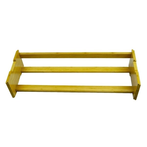 Modern Bamboo Shoe Rack Stackable, Sturdy & Stylish Wooden Organizer