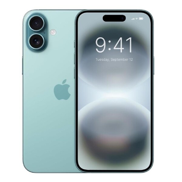 Apple iPhone 16 Plus - 128GB - Teal - Refurbished (Excellent Condition)