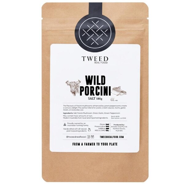 Wild Porcini Salt - Bulk Satchel