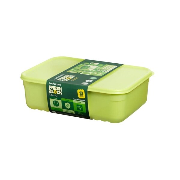 Locknlock Fresh Block 2 Piece Set 3.2L & Tray