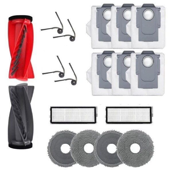 Value Kit For Roborock Qrevo Curv, Edge, Edge C, C & C Pro Robot Vacuum Cleaners