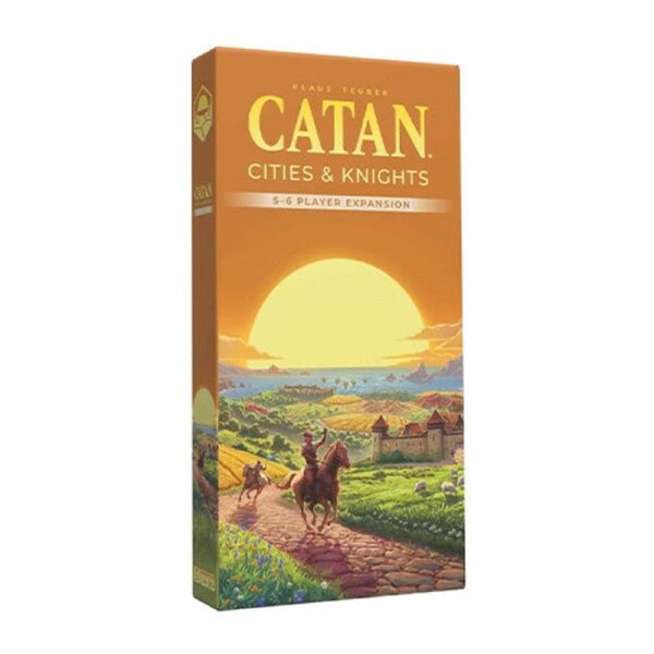 CATAN 6th Edition Cities & Knights Expansion 5-6 Player Extension