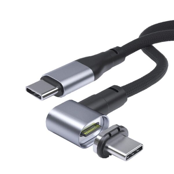 Catzon Type C Magnetic Charging Cable 100W 2M for Laptop Tablet Phone