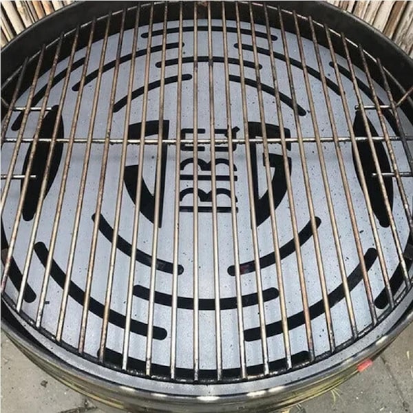 20 inch Round Heat Deflector Baffle Plate- ProQ Excel 20 Smoker - JG's BBQ