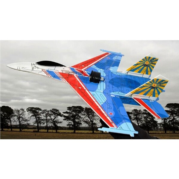 SU-27 DEPRON EDF JET PROFILE Techone