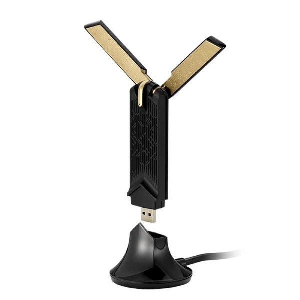 ASUS USB-AX56 Dual Band AX1800 USB WiFi 6 Adapter WPA3 Network Security MU-MIMO