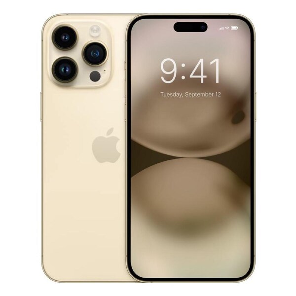 Apple iPhone 14 Pro Max - 128GB - Gold - Refurbished (Good Condition)