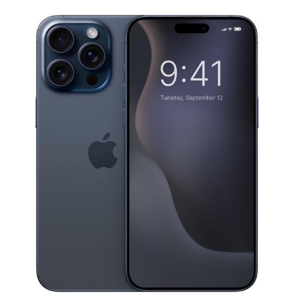 Apple iPhone 15 Pro Max - 1TB - Blue Titanium - Refurbished (Good Condition)