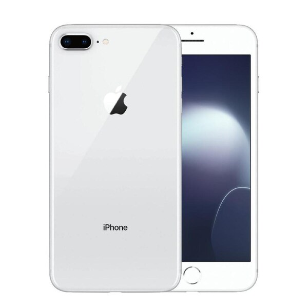 Apple iPhone 8 Plus - 256GB - Silver - Refurbished (Excellent Condition)