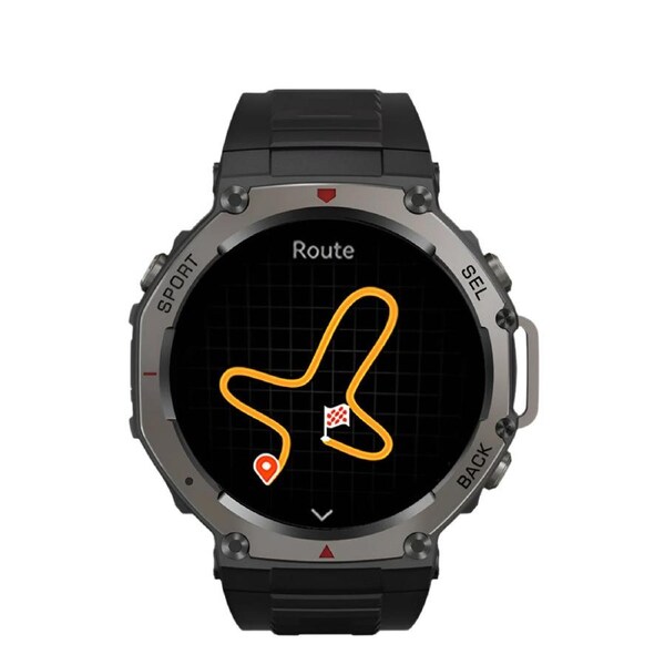 GPS Smartwatch – 1.43'' AMOLED Display, Supports GLONASS, BDS, Galileo, NAVIC, QZSS, 5ATM Waterproof"