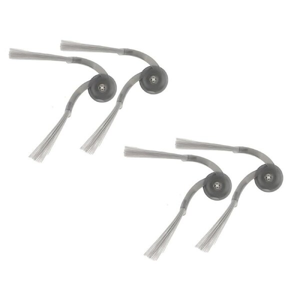 4 Side Brushes For Roborock Saros, Qrevo & Q Series Robot Vacuum Cleaners