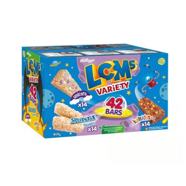 Kellogg's LCMs Bars Variety Pack (20 g x 42 pk)